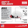 Milwaukee White Full Brim Vented Hard Hat with 6pt Ratcheting Suspension Type 1 Class C, small image number 2