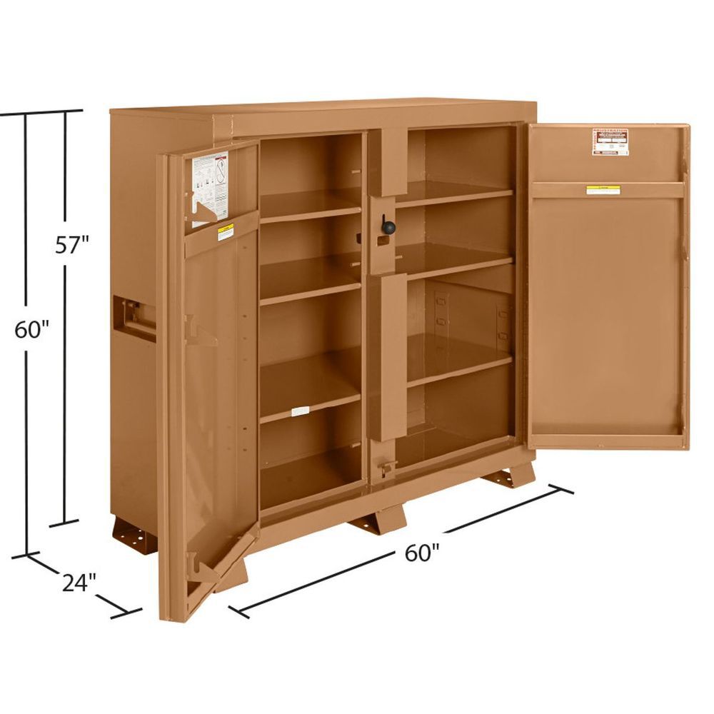 Knaack Model 109 47.5 Cu-Ft. Tan Steel Cabinet, large image number 4