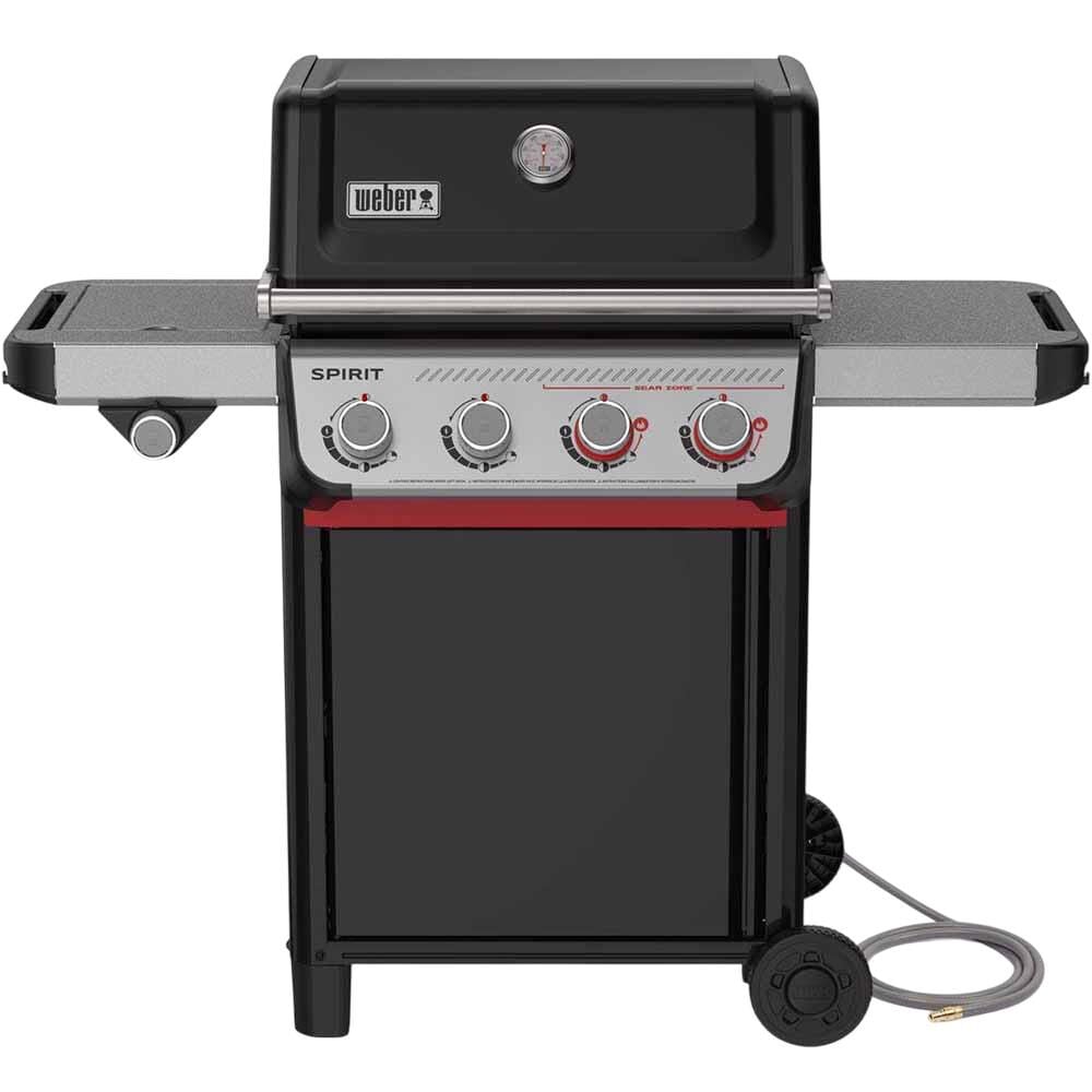 Weber Spirit E-435 26.6 Inch 4 Burner 35000 BTU Black Natural Gas Grill – 1500783