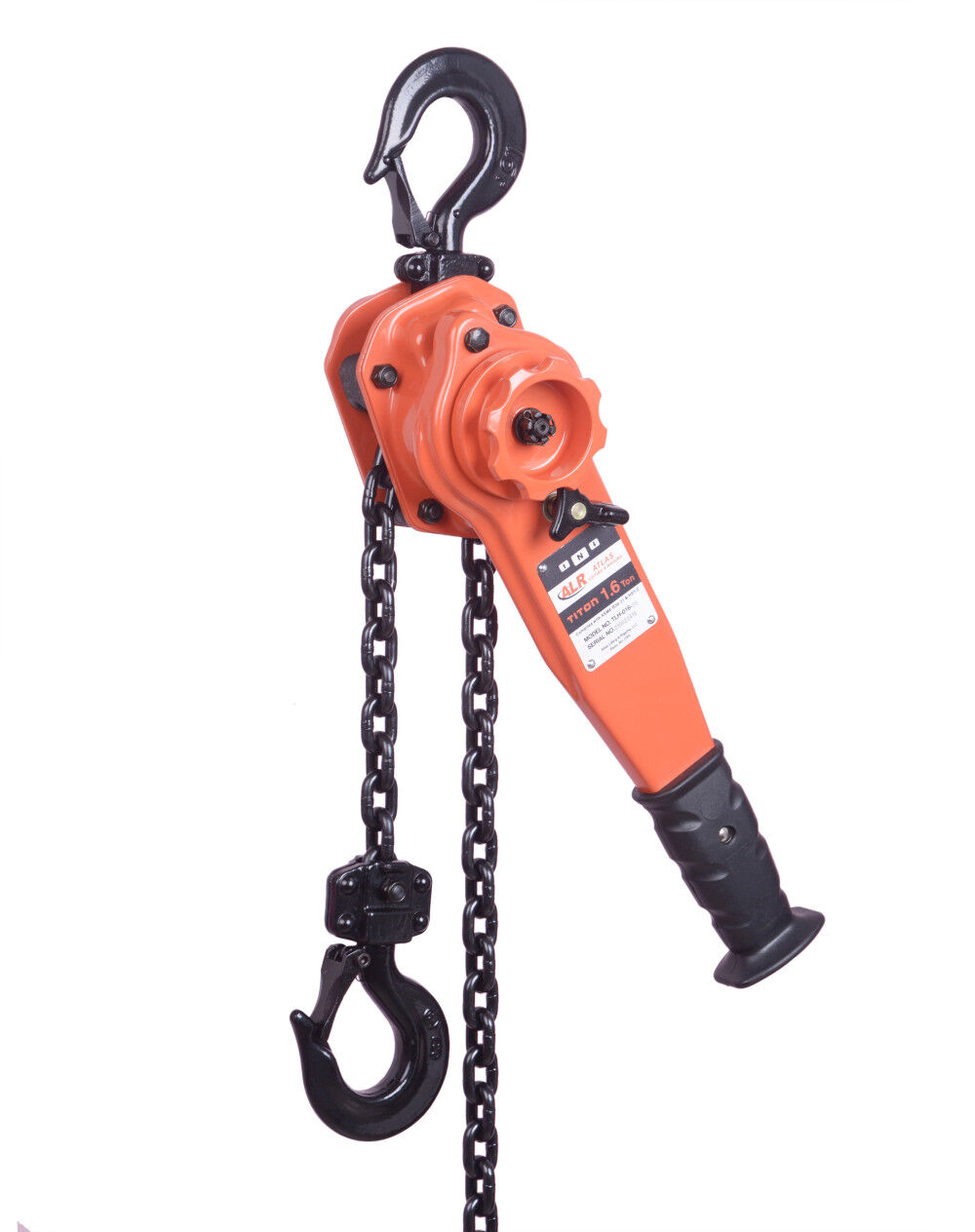 Atlas Lifting and Rigging Titon 1.6 Ton Lever Hoist 3300 lbs 10 Ft. Chain – TLH-016-10