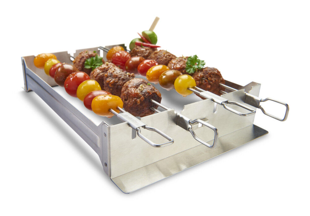 Broil King Stainless Steel Narrow Kebab Rack, large image number 4