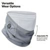 Klein Tools Flame-Resistant Neck Gaiter Gray, small image number 3