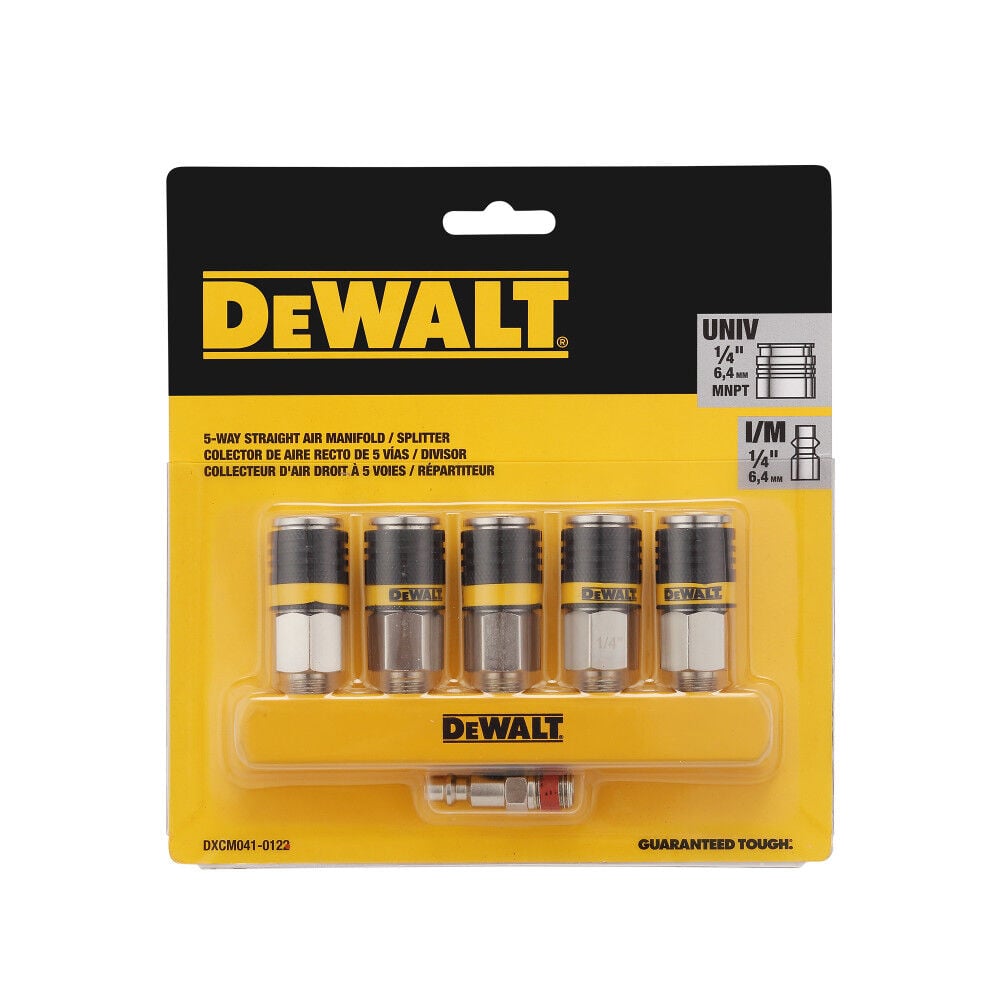 DEWALT 5-Way Straight Air Manifold, large image number 4