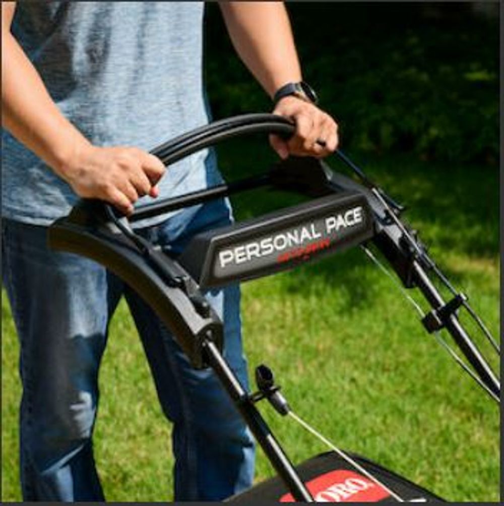 Toro 22 Inch (56 cm) Recycler Max Gas Lawn Mower with Personal Pace & SmartStow, large image number 7