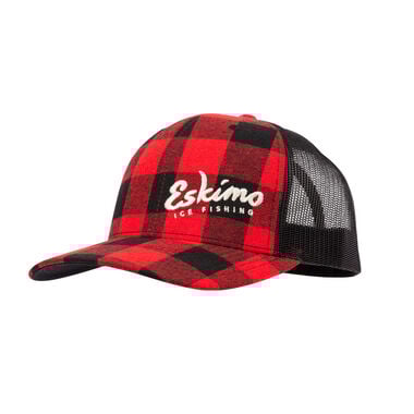Eskimo 19-Sixty Trucker Cap, Headwear, Buffalo Plaid, Snapback, OSFM
