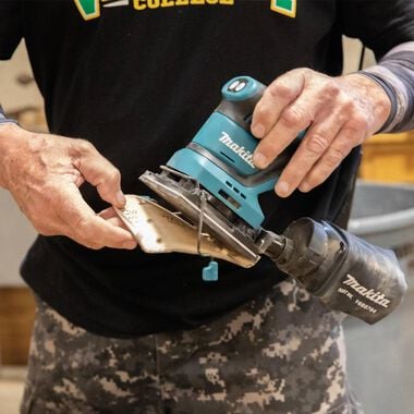 Makita 18V LXT Cordless 1/4 Sheet Finishing Sander (Bare Tool), large image number 5
