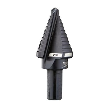 Milwaukee #7 Step Drill Bit 7/8 in. Single Hole, large image number 0