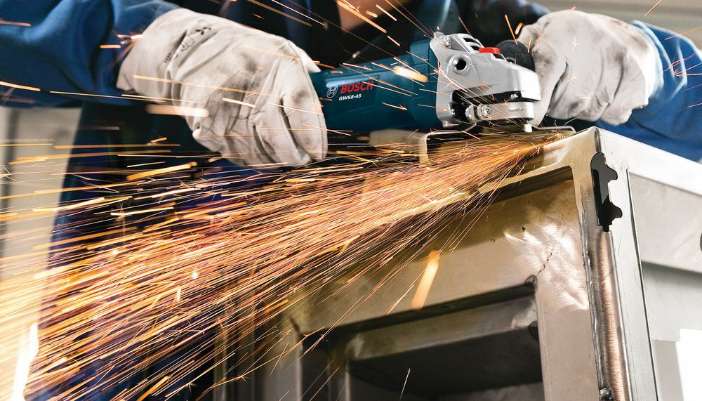 Bosch 4-1/2 Inch Corded Angle Grinder, 2 Pieces, large image number 4