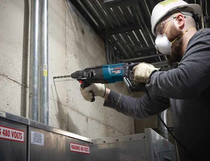 Bosch 1 Inch SDS-Plus Bulldog Extreme Rotary Hammer, large image number 11