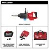 Milwaukee M18 FUEL 1inch D-Handle Ext Anvil High Torque Impact Wrench with ONE-KEY Kit, small image number 2