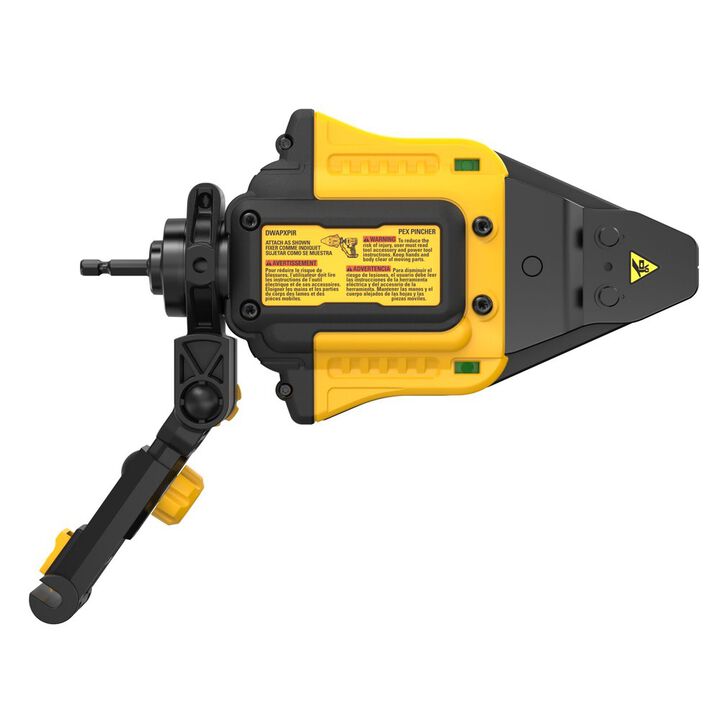 DEWALT PVC/PEX Pipe Cutter Attachment & Pinch Clamp Attachment Bundle, large image number 14