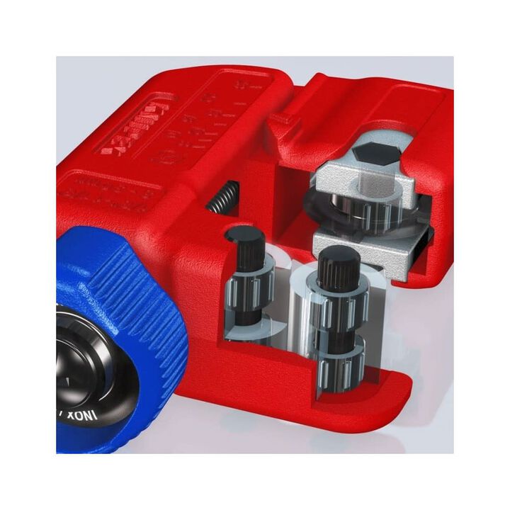 Knipex TubiX S 3 Inch Ball Bearing Steel/Zinc Pipe Cutter, large image number 5