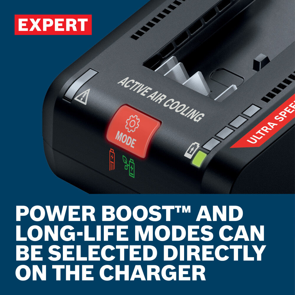Bosch EXPERT 18V 16 Amp Turbo Charger, large image number 4