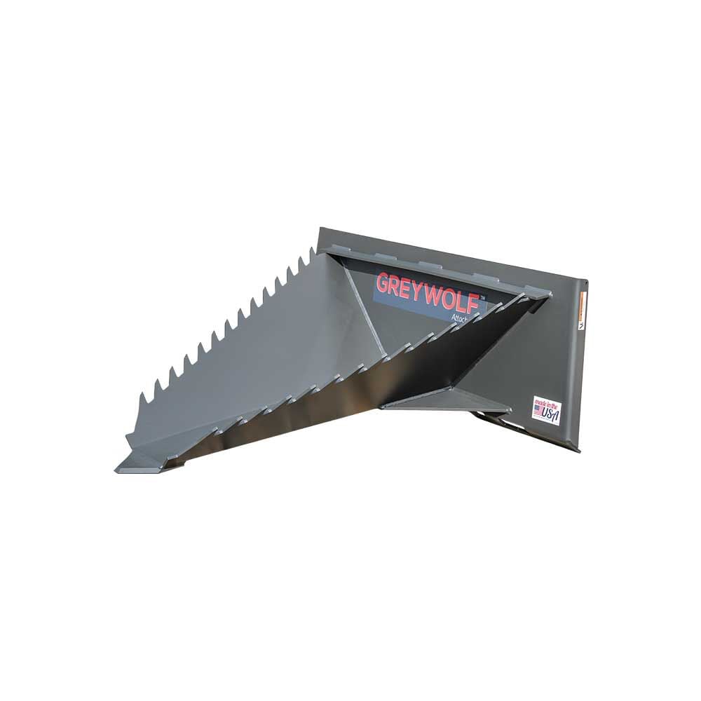 GreyWolf Attachments Stump Bucket Skid Steer Attachment, large image number 1