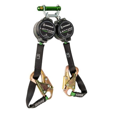 Safewaze Latitude Pro Tie-Back 7 Ft. Dual Web SRL-P: 9013 BWB, 20 Inch Tie-back