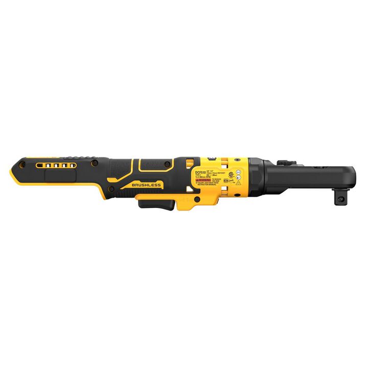DEWALT 20V MAX XR 3/8 in & 1/2 in Sealed Head Ratchet Cordless (Bare Tool), large image number 8