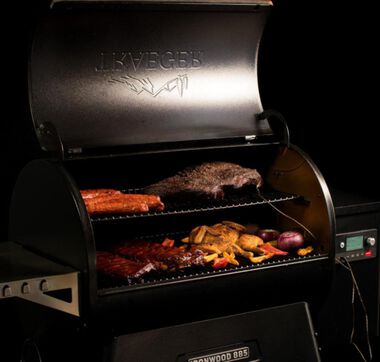 Traeger IRONWOOD 885 Wood Pellet Grill with Wi-Fi (WiFIRE) and Digital Controller, large image number 6