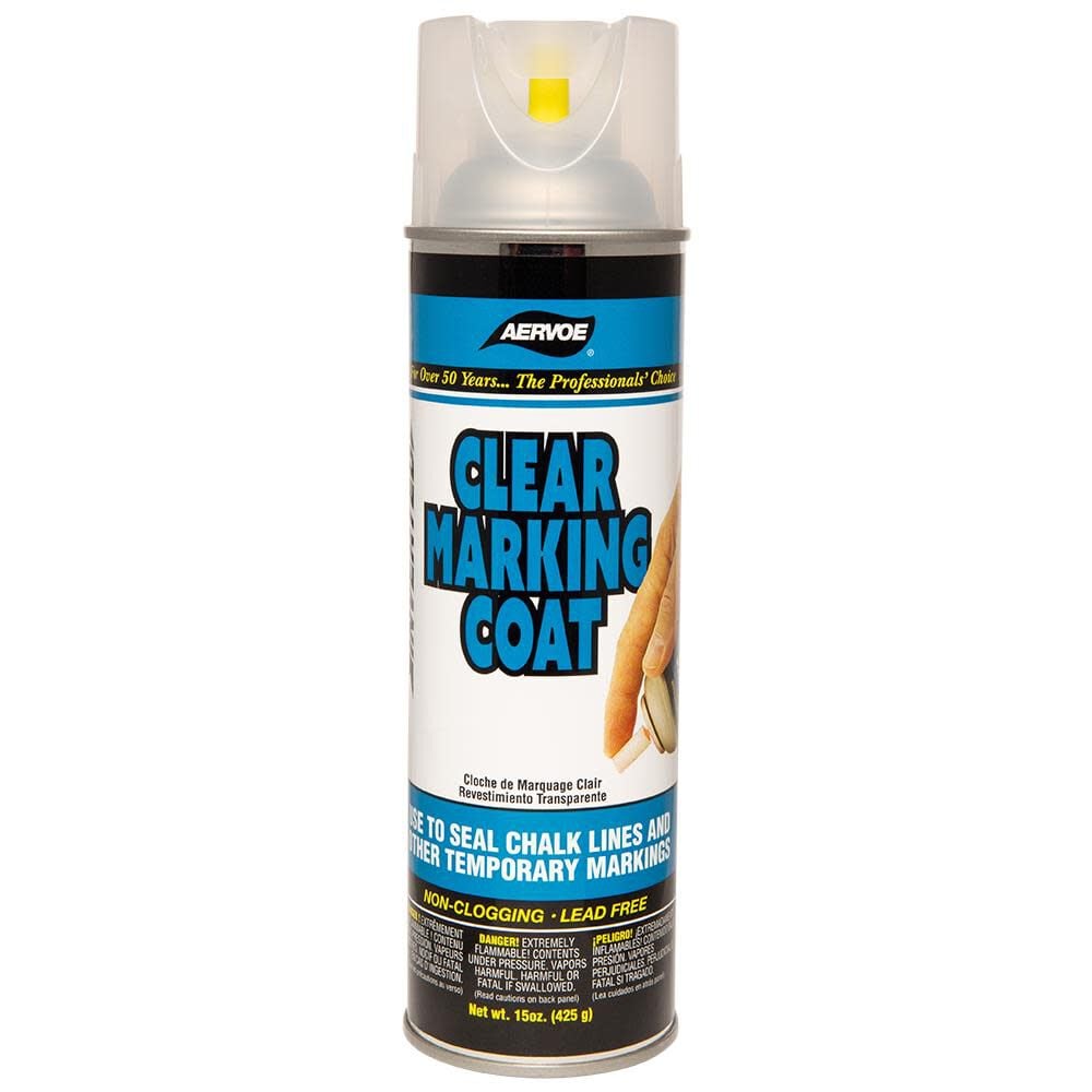 Aervoe 15 Oz Aerosol Clear Upside Down Construction Marking Coat, large image number 1