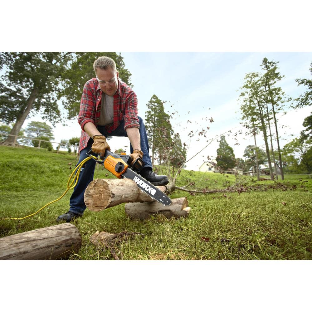 Worx 14 in. 8 Amp Electric Chainsaw WG305 from Worx Acme Tools