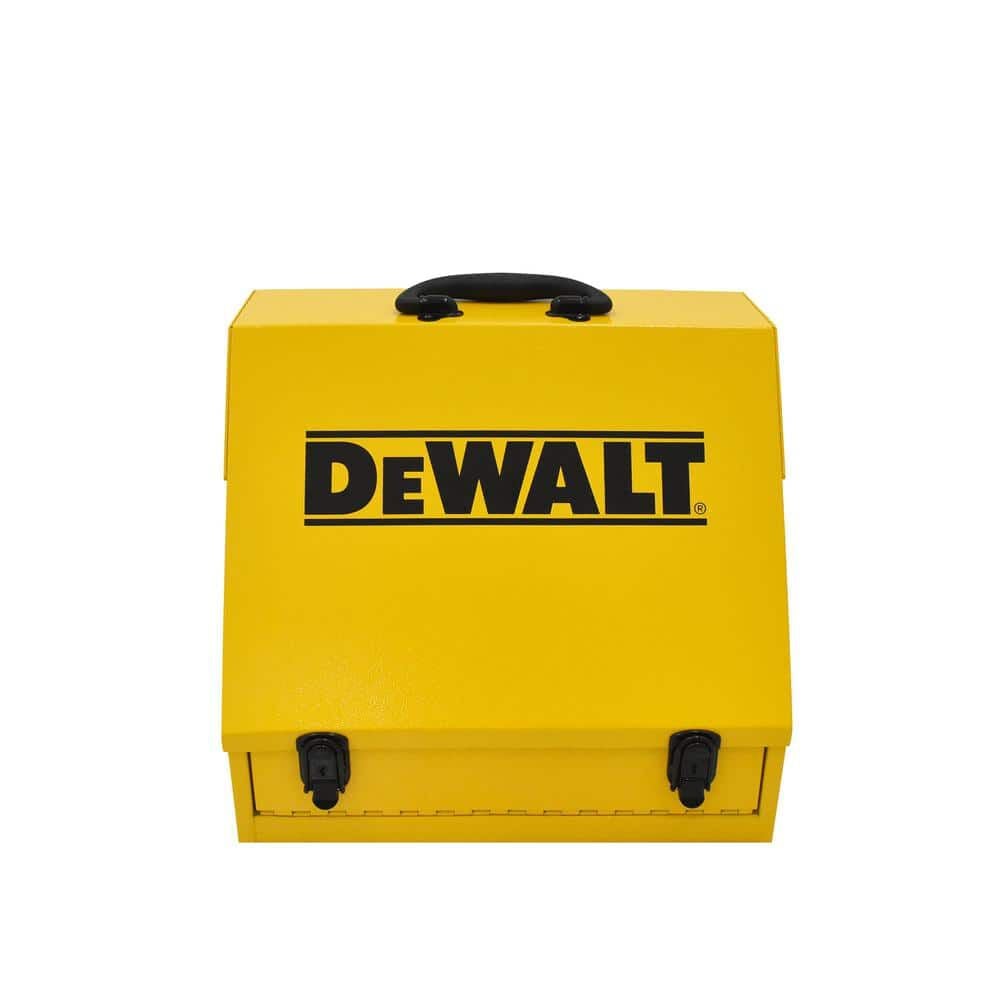 DEWALT 15 Inch x 10 Inch Steel Portable Tool Box, Yellow – DXTB15YY