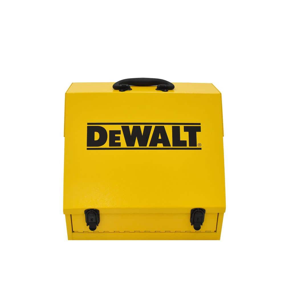 DEWALT 15 Inch x 10 Inch Steel Portable Tool Box Yellow Deals and Price ...