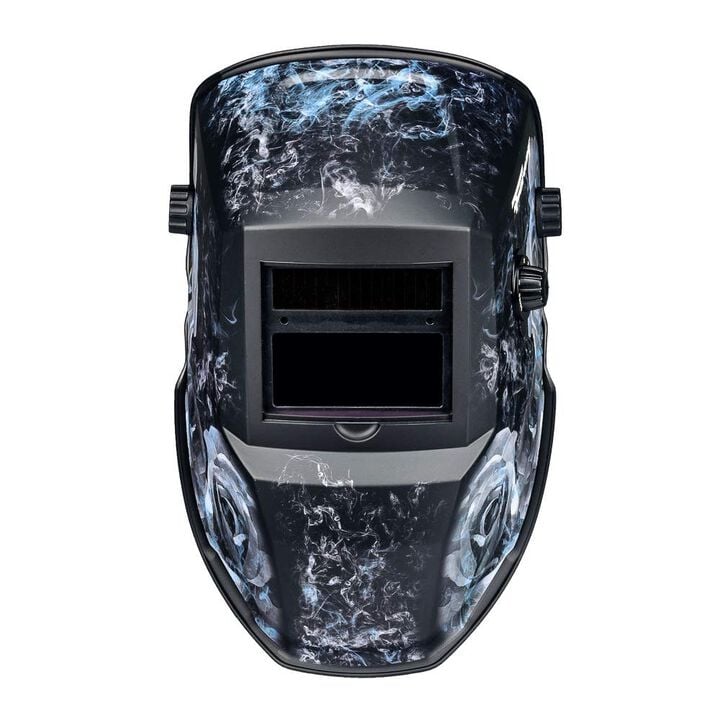 Forney Industries Auto-Darkening (ADF) Welding Helmet Smoking Rose, large image number 2