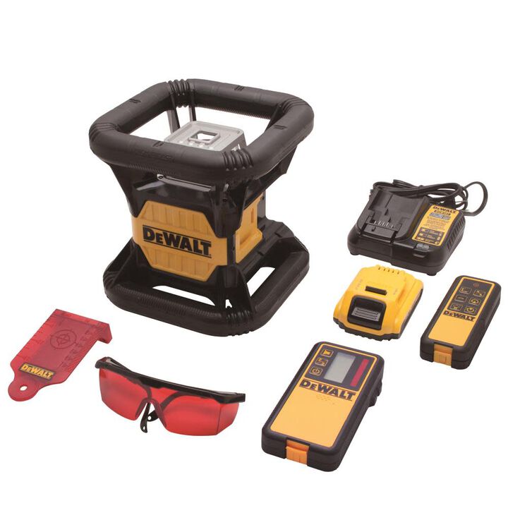DEWALT 20 V MAX Tough Red Rotary Laser