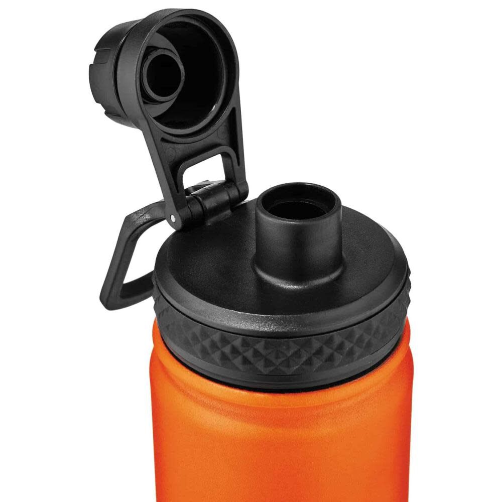 Chill-Its 5152 750 ml Orange Insulated Stainless Steel Water Bottle
