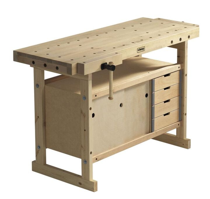 Sjobergs Nordic Plus 1450 + 00-42 Storage Cabinet Combo