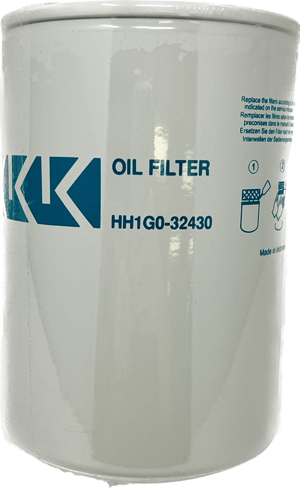 Kubota Parts 4 Inch Diameter Oil Filter Cartridge for Tractor, large image number 1