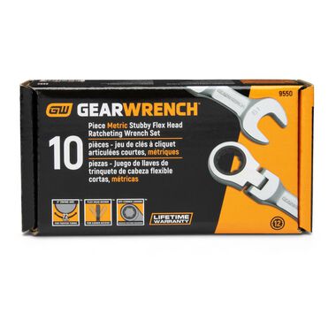 GEARWRENCH SET WR RAT COMB STBY FLEX MET, large image number 4