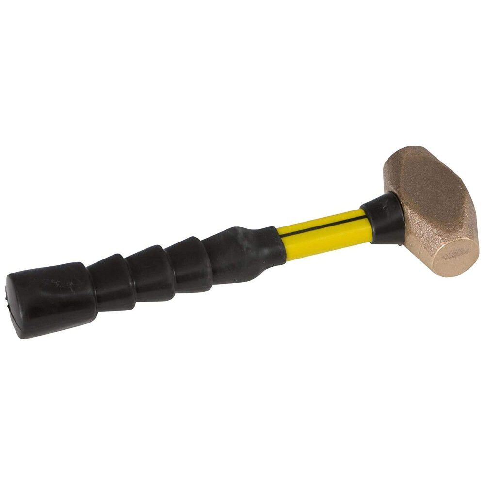 Nupla 2.5 Lbs Double Face Classic Nuplaglas Brass Hammer, large image number 3