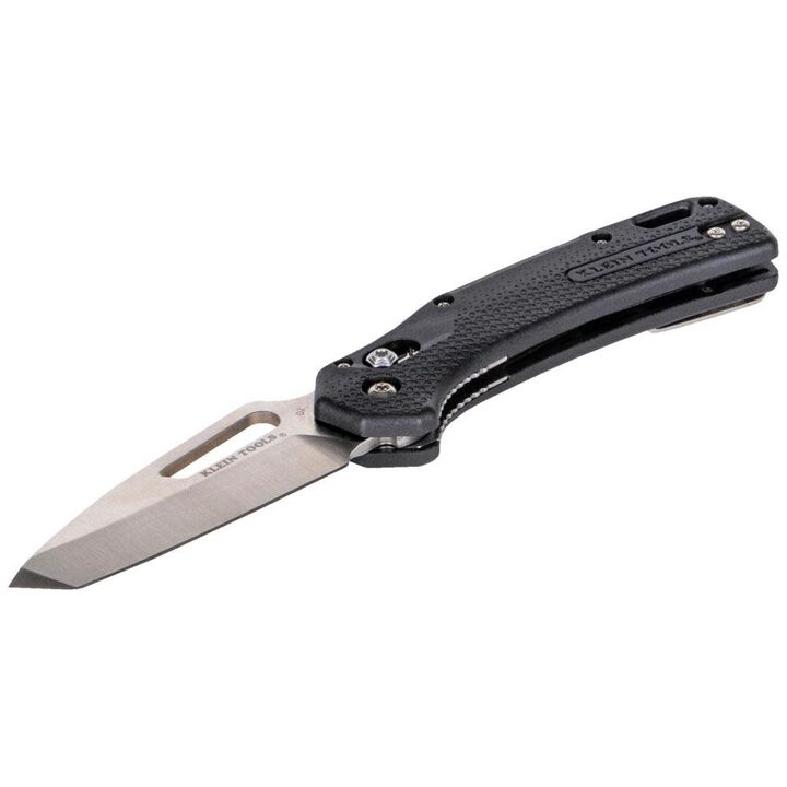 Klein Tools KTO Tanto Blade Knife, Black, large image number 3