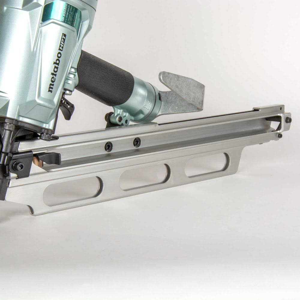 metabo hpt 3 14in 21 degree pneumatic framing nailer with aluminum magazine nr83a5s1m detail view 6