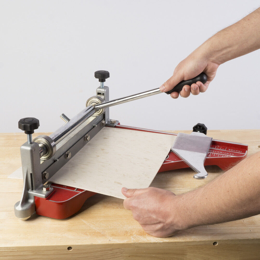 Roberts 12 Inch Pro Grade VCT Vinyl Tile and Luxury Vinyl Tile Cutter up to 1/8 Thickness, large image number 2