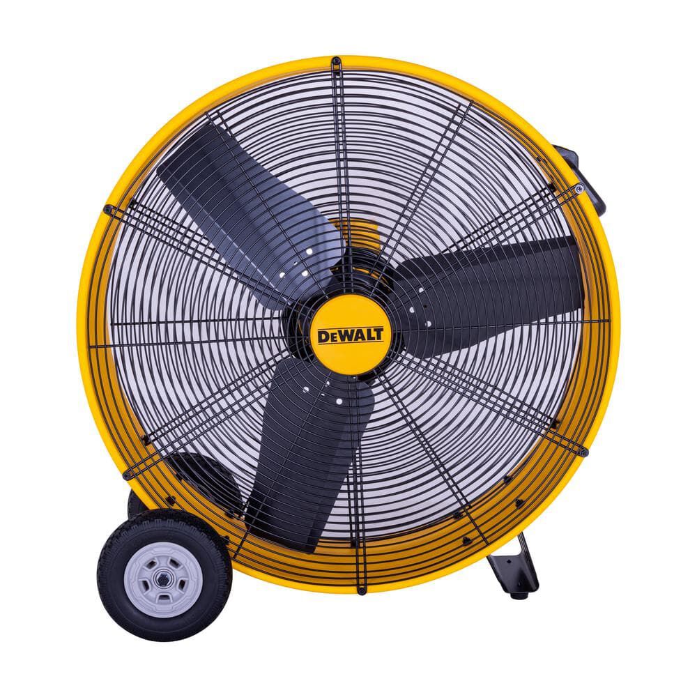 DEWALT 30 Inch 8000 CFM Drum Fan with 12 Ft Cord, large image number 1