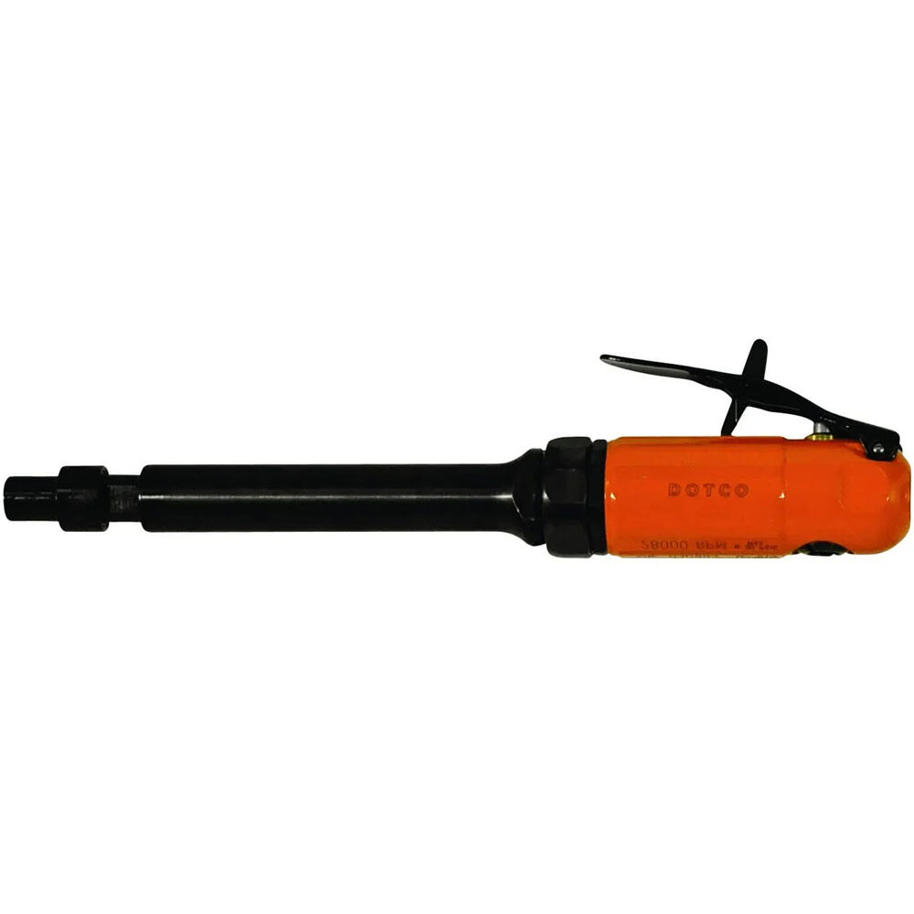 Cleco Dotco Inline Extended Die Grinder 28000 RPM 0.3 HP 1/4' Collet Rear Exhaust, large image number 1