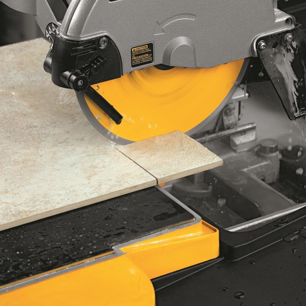 DEWALT HEAVY-DUTY 10in WET TILE SAW (D24000), large image number 6
