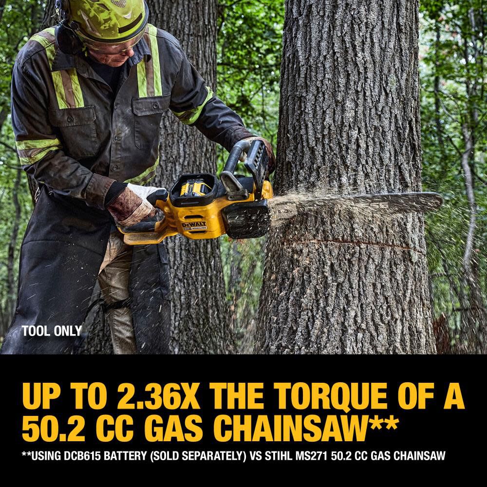 Dewalt flexvolt 60v chainsaw 2025