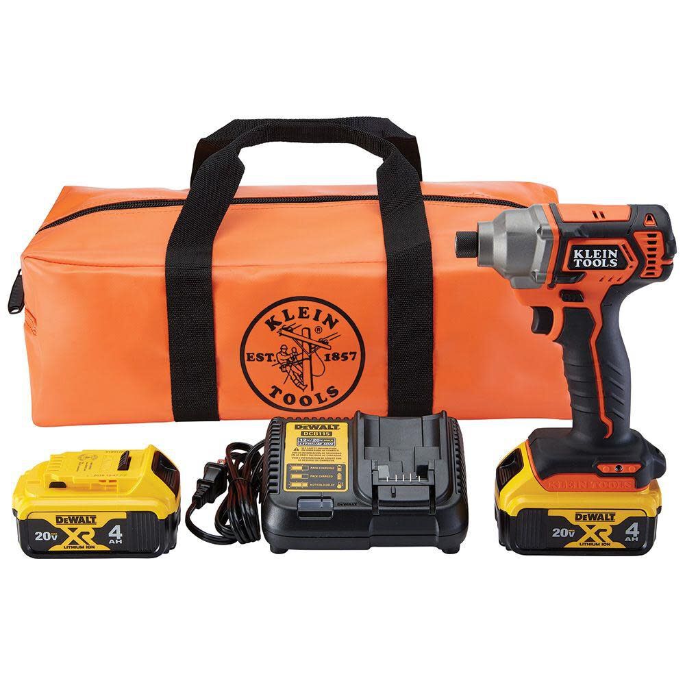 Klein Tools Compact Impact Driver Kit, large image number 1
