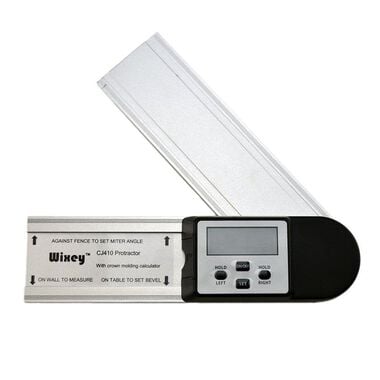 Wixey Protractor with Crown Molding Calculator