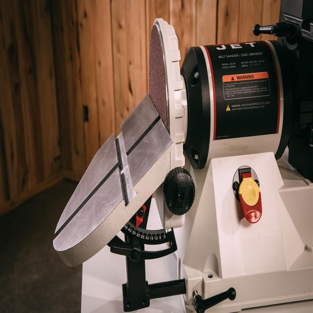 JET JSG-96 Bench Top 6in x 48in Belt / 9in Disc Sander 3/4 HP 1Ph 115 V, large image number 3