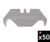 DEWALT 2-1/2 Inch Bi-Metal Utility Knife Blade, 50 Pieces, small image number 1