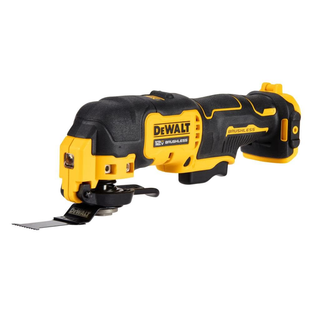 DEWALT XTREME 12V MAX Brushless Cordless Oscillating Tool (Bare Tool) & Oscillating 5-Piece Set, large image number 4