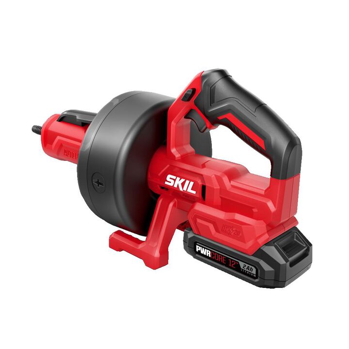SKIL MULTIVOLT Power Snake Drain Cleaner 12V Kit, large image number 2