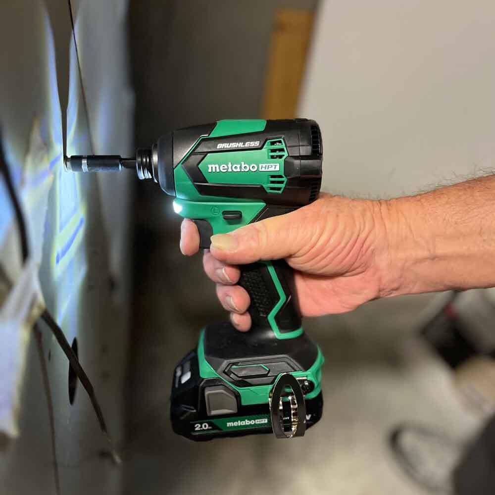 Metabo HPT Promotional 18V MultiVolt Cordless Impact Driver Tool Body Only, large image number 15
