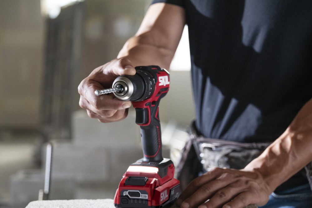 SKIL 20V 1/2 Inch Brushless Compact Hammer Drill Kit, large image number 6
