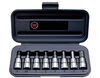 Wright Tool 3/8 In. & 1/2 In. Dr's. 9 pc. Hex Bit Sockets, small