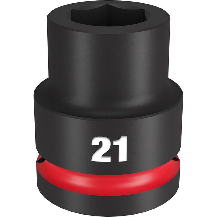 Milwaukee Impact Socket 3/4in Drive 21mm Standard 6 Point, large image number 0