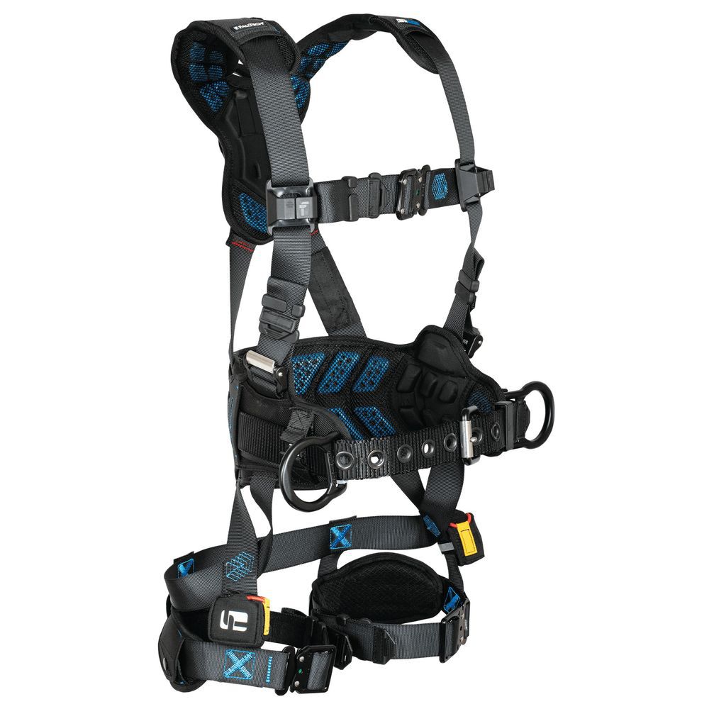 Falltech 3D Belted Full Body Harness with QC Chest Buckle XL, large image number 2
